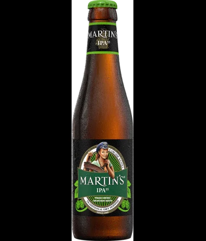 Fles Martin's IPA 55, bier van Martin's, bij slijterij t Bockje in Bathmen