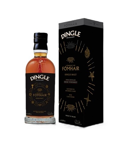 Fles Dingle Cónocht an Fomhair, whisky, bij slijterij t Bockje in Bathmen