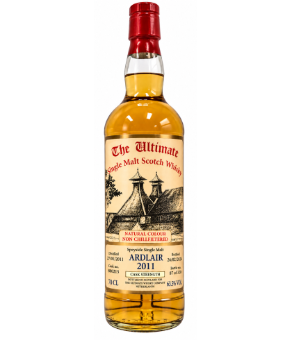 Fles The Ultimate Ardlaird 2011 cask strength 13 years old, whisky, bij slijterij ’t Bockje in Bathmen
