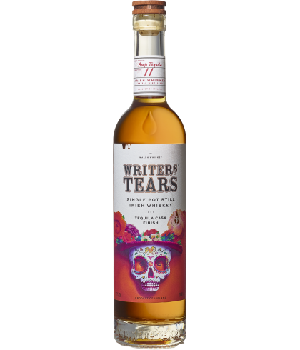 Fles Writers Tears Tequila Cask Finish, Ierse whiskey van Walsh Whiskey, op voorraad bij slijterij ’t Bockje in Bathmen