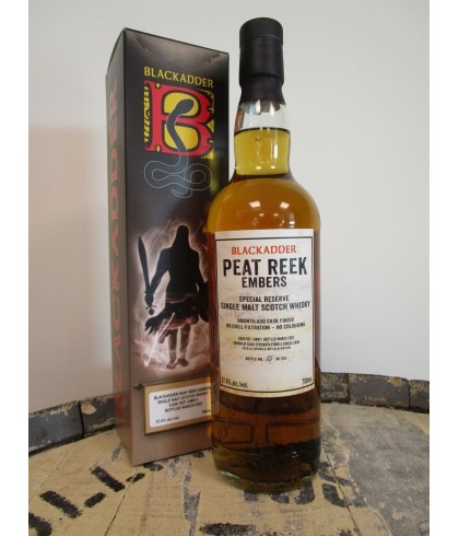 Fles Peat Reek Embers Amontillado #EMB11, single malt whisky, op voorraad bij slijterij t Bockje in Bathmen