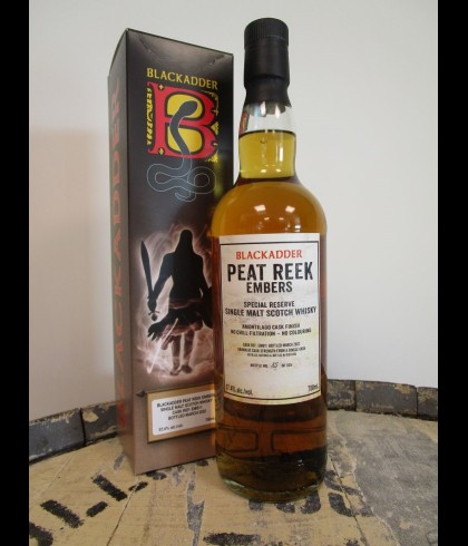 Fles Peat Reek Embers Amontillado #EMB11, single malt whisky, op voorraad bij slijterij t Bockje in Bathmen