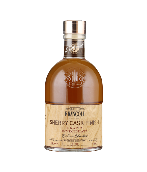 Francoli Grappa Sherry Cask Finish bij t Bockje in Bathmen