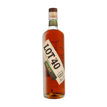 Lot No. 40 100% Rye Whisky Copper Pot Distilled
