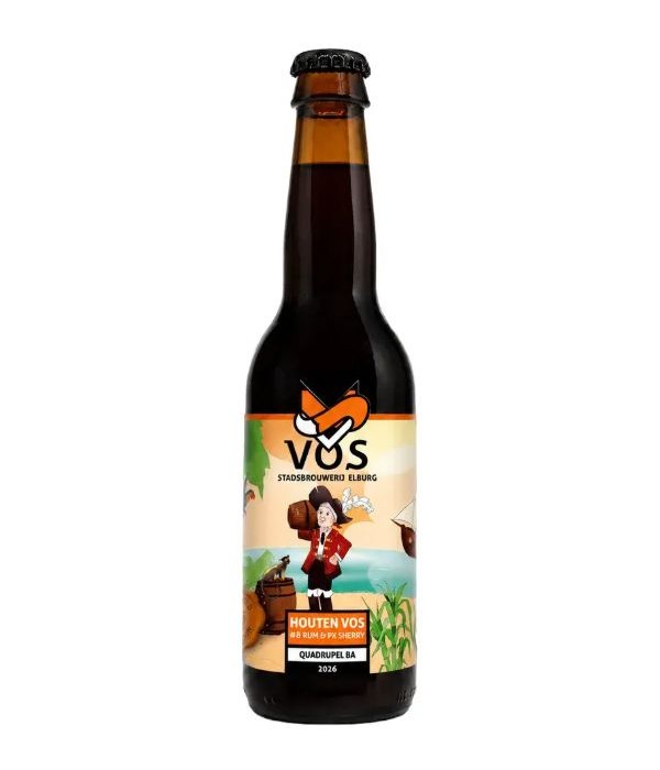 Brouwerij Vos Houten Vos #8 Barrel Aged serie bij t Bockje in Bathmen