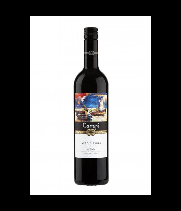 Canapi Nero d’Avola Vegan, wijn bij t Bockje in Bathmen