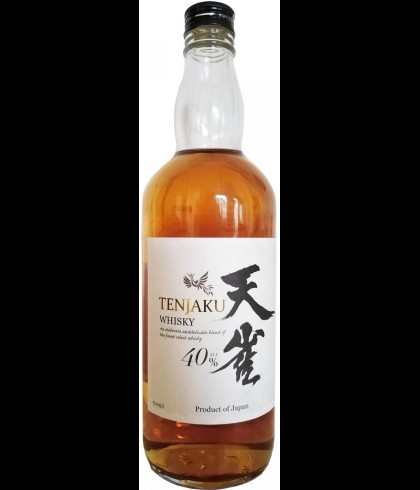 Fles TENJAKU Blended, whisky, bij slijterij ’t Bockje in Bathmen