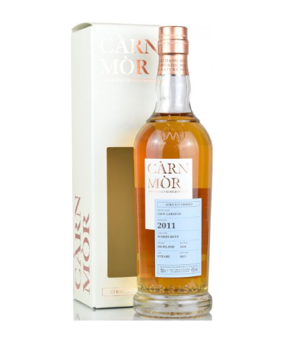 Fles Càrn Mòr Glen Garioch 9 Years Old 2011, single malt whisky, op voorraad bij slijterij t Bockje in Bathmen