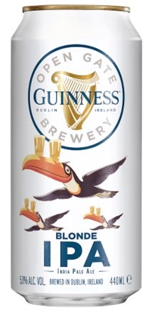 Fles Guinness Blond IPA, bier van Guinness, op voorraad bij slijterij t Bockje in Bathmen