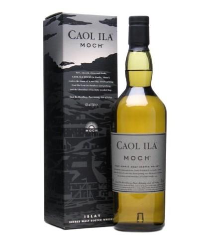 Fles Caol Ila Moch, single malt whisky, op voorraad bij slijterij t Bockje in Bathmen