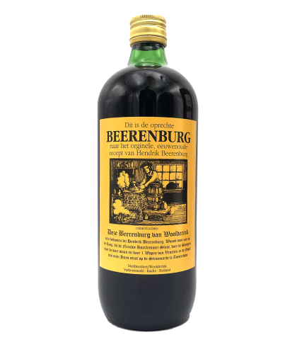 Bitter Woolderink Beerenburg, bij slijterij ’t Bockje in Bathmen