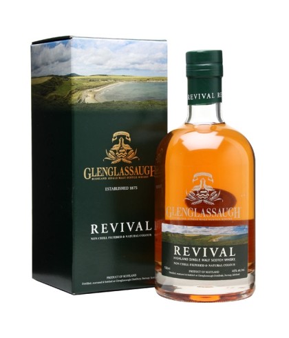Fles Glenglassaugh Revival, single malt whisky, op voorraad bij slijterij t Bockje in Bathmen