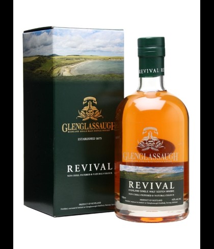 Fles Glenglassaugh Revival, single malt whisky, op voorraad bij slijterij t Bockje in Bathmen