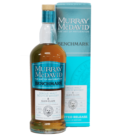 Fles Schotse whisky van bottelaar Murray McDavid, op voorraad bij slijterij t Bockje in Bathmen