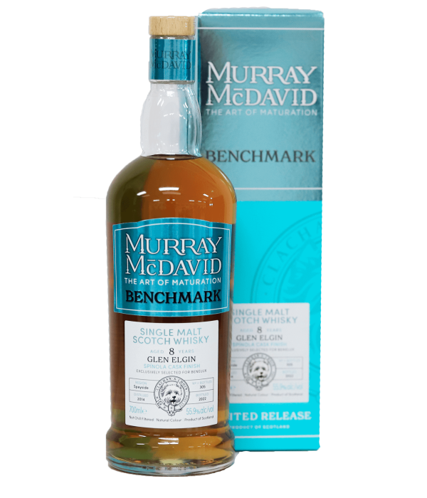 Murray McDavid Benchmark Glen Elgin 8Y 2014 bij t Bockje in Bathmen