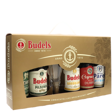 Budels Geschenkdoos met Glas