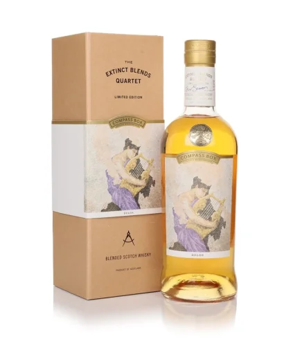 Fles Compass Box Delos, single malt whisky, op voorraad bij slijterij t Bockje in Bathmen
