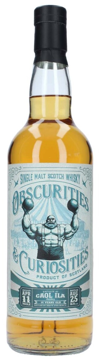 Fles Obscurities & Curiosities Caol Ila 14Y, single malt whisky, op voorraad bij slijterij t Bockje in Bathmen