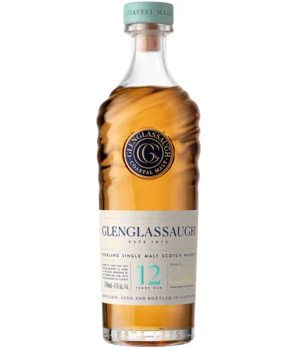 Fles Glenglassaugh 12 Years Old, single malt whisky, op voorraad bij slijterij t Bockje in Bathmen