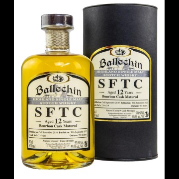 Ballechin 12 Years Old 2011 Straight From The Cask Bourbon