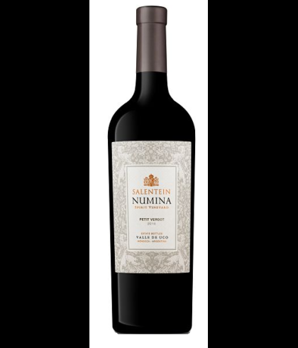 Fles Salentein Numina Petit Verdot, wijn op voorraad bij slijterij t Bockje in Bathmen