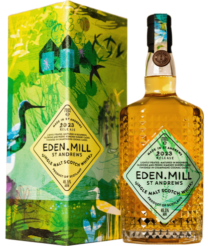 Fles Eden Mill St Andrews 2023 Release, single malt whisky, op voorraad bij slijterij t Bockje in Bathmen