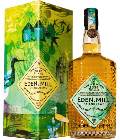 Fles Eden Mill St Andrews 2023 Release, single malt whisky, op voorraad bij slijterij t Bockje in Bathmen