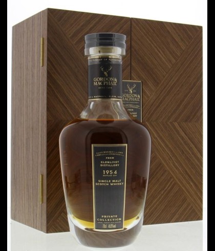 Fles The Glenlivet Private Collection 1954, single malt whisky, op voorraad bij slijterij t Bockje in Bathmen