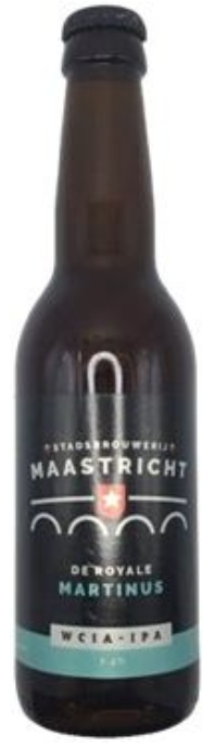 Fles Stadsbrouwerij Maastricht Martinus WCIA-IPA, bier van Stadsbrouwerij Maastricht, op voorraad bij slijterij ’t Bockje in Bathmen
