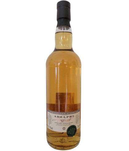 Fles Adelphi Glen Elgin 20 Years Old, single malt whisky, op voorraad bij slijterij t Bockje in Bathmen