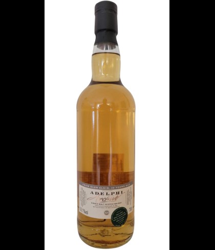 Fles Adelphi Glen Elgin 20 Years Old, single malt whisky, op voorraad bij slijterij t Bockje in Bathmen