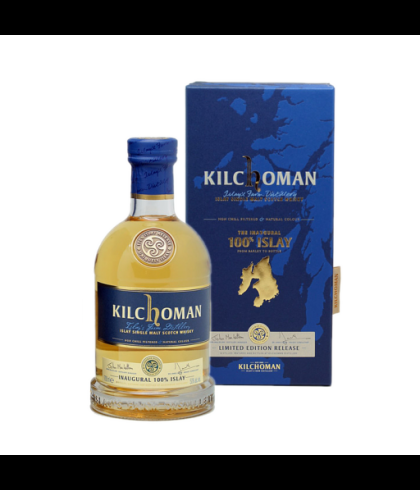 Fles Islay single malt van Kilchoman, op voorraad bij slijterij t Bockje in Bathmen
