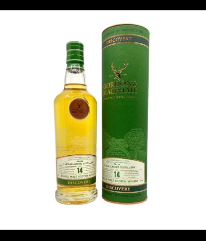 Fles G&M Discovery Glenallachie 14 Years Old, single malt whisky, op voorraad bij slijterij t Bockje in Bathmen