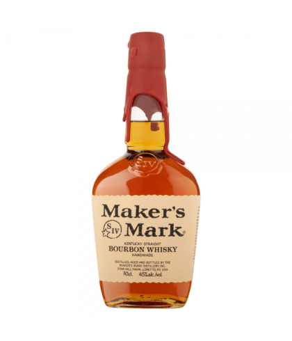 Fles Maker's Mark Bourbon Whisky, whisky, op voorraad bij slijterij ’t Bockje in Bathmen