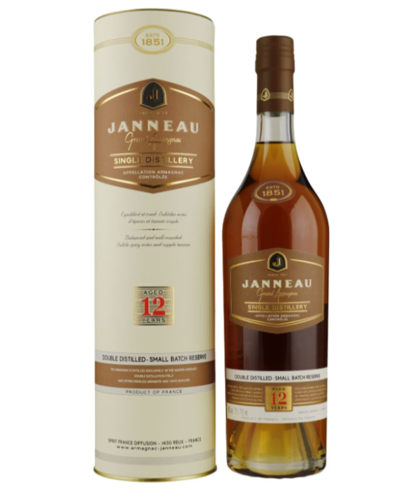 Janneau Armagnac 12 Years Old bij t Bockje in Bathmen