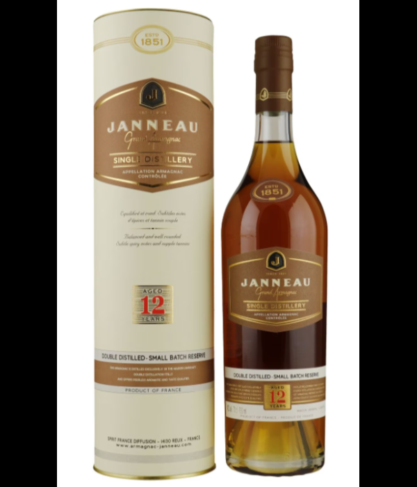 Janneau Armagnac 12 Years Old bij t Bockje in Bathmen