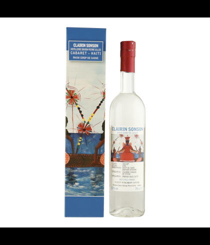 Fles Clairin Sonson Rhum Sirop de Canne, rum, op voorraad bij slijterij t Bockje in Bathmen