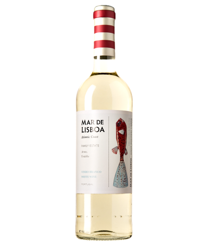 Fles Quinta de Chocapalha Mar de Lisboa Branco, wijn op voorraad bij slijterij t Bockje in Bathmen