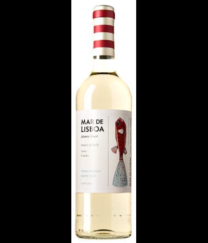 Fles Quinta de Chocapalha Mar de Lisboa Branco, wijn op voorraad bij slijterij t Bockje in Bathmen