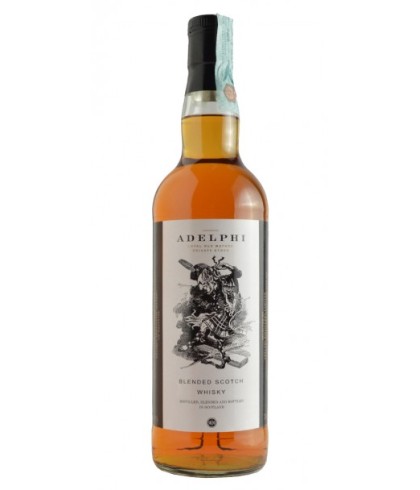 Fles Adelphi Blended Scotch Whisky, whisky, op voorraad bij slijterij t Bockje in Bathmen