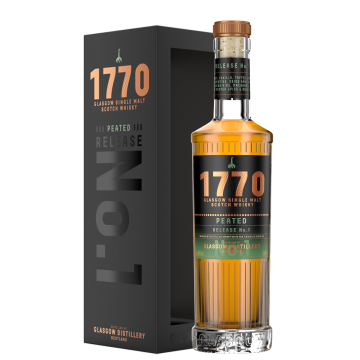 GLASGOW SINGLE MALT WHISKY PEATED Release No. 1