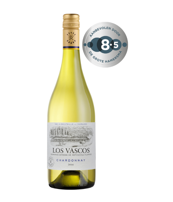 Los Vascos Chardonnay, wijn bij t Bockje in Bathmen