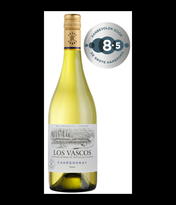 Los Vascos Chardonnay, wijn bij t Bockje in Bathmen
