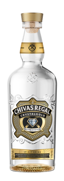 Fles Chivas Regal Crystal Gold, single malt whisky, op voorraad bij slijterij t Bockje in Bathmen