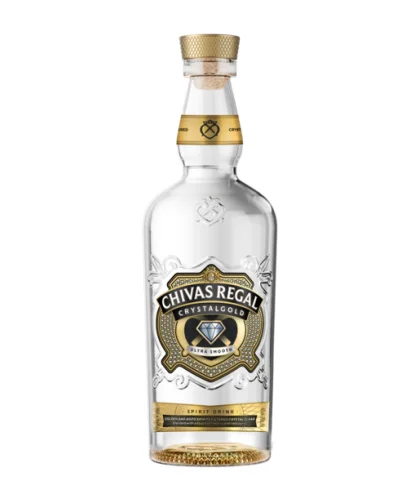 Fles Chivas Regal Crystal Gold, single malt whisky, op voorraad bij slijterij t Bockje in Bathmen