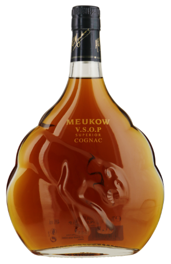 Cognac Meukow VSOP Cognac van Meukow, op voorraad bij slijterij ’t Bockje in Bathmen