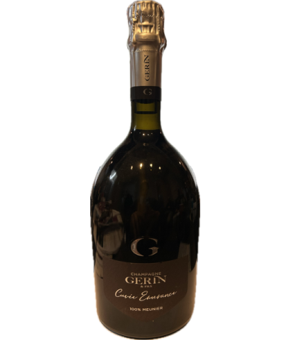 Fles Champagne Gerin Cuvée Emerance, wijn op voorraad bij slijterij t Bockje in Bathmen