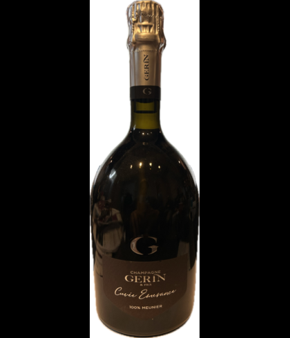 Fles Champagne Gerin Cuvée Emerance, wijn op voorraad bij slijterij t Bockje in Bathmen