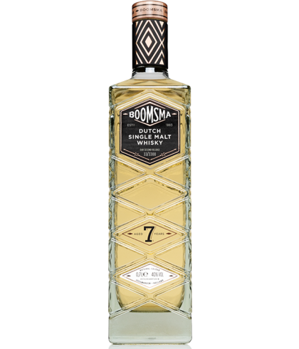 Fles Boomsma Single Malt Whisky Second Release, whisky, op voorraad bij slijterij ’t Bockje in Bathmen