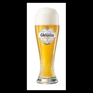 Edelweiss Weizenbier glas 50 cl.